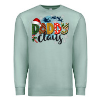 Seafoam daddy claus christmas Premium Sweatshirt - BarkalooDesign