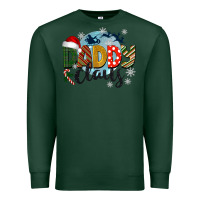 Sports Green daddy claus christmas Premium Sweatshirt - BarkalooDesign