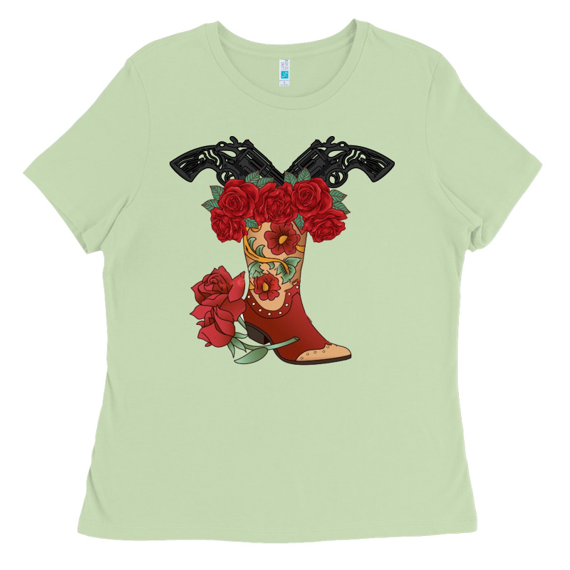 Cowboy Boots Ladies Tee by Bettercallsaul | Teevron