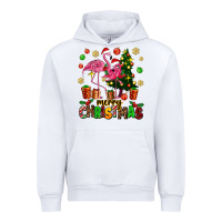 White flamingo merry christmas Urban Hoodie - AdoDesignShop