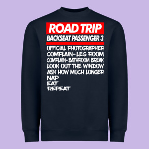 Family Road Trip S Funny  Vacation  Summer  Outdoors Heavyweight Sweatshirt Designed By Trangstudio
