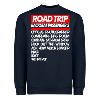 Navy Family Road Trip s Funny  Vacation  Summer  Outdoors Heavyweight Sweatshirt - trangStudio