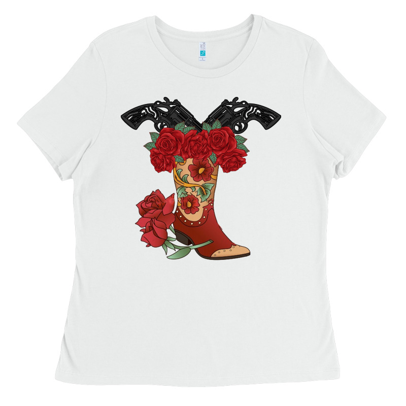 Cowboy Boots Ladies Tee by Bettercallsaul | Teevron