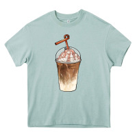 Arona iced coffee with cream Heavy Core Tee - BarkalooDesign