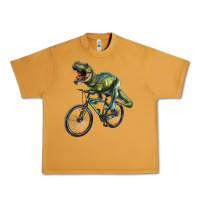 Peanut Butter t rex dinosaur riding dinosaur Urban Heavy Tee - RanaPortraitStore