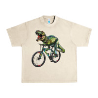Sandshell t rex dinosaur riding dinosaur Urban Heavy Tee - RanaPortraitStore