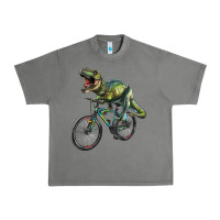 Tornado t rex dinosaur riding dinosaur Urban Heavy Tee - RanaPortraitStore