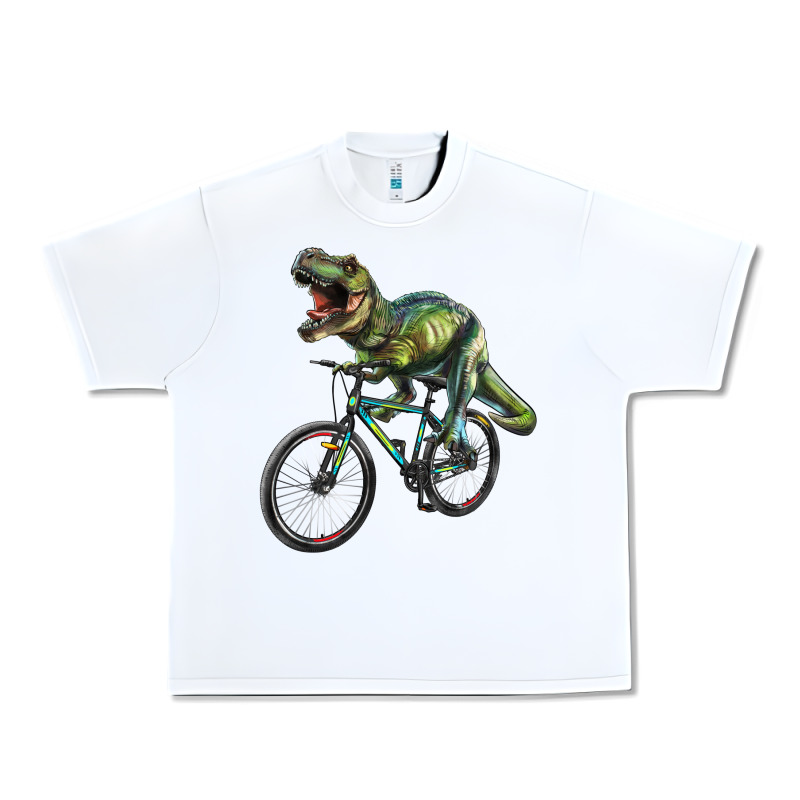 T Rex Dinosaur Riding Dinosaur Urban Heavy Tee by RanaPortraitStore | Teevron