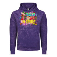 Cloud Purple teach love inspire Vintage Hoodie - CowGirlArtShop