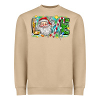 Love Santa Heavyweight Sweatshirt | Teevron