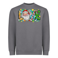 Storm Love Santa Heavyweight Sweatshirt - CowhideDigitalArt