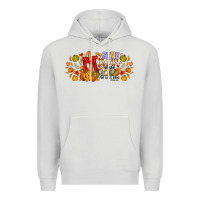 Dove Grey give thanks to the lord for he is good Premium Hoodie - CowhideDigitalArt