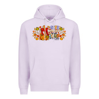 Lilac give thanks to the lord for he is good Premium Hoodie - CowhideDigitalArt