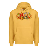 Mustard give thanks to the lord for he is good Premium Hoodie - CowhideDigitalArt