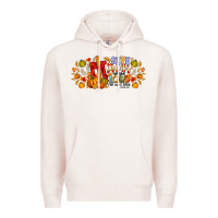 Pale Pink give thanks to the lord for he is good Premium Hoodie - CowhideDigitalArt