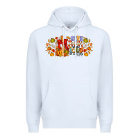 White give thanks to the lord for he is good Premium Hoodie - CowhideDigitalArt