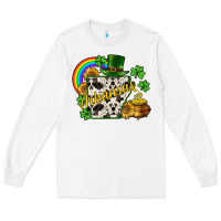 White Arkansas map St. Patrick's Long Sleeve Tee - CowGirlArtShop