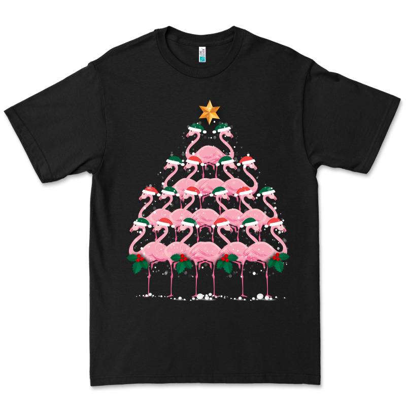 Christmas Tree Flamingo Premium Tee by Bettercallsaul | Teevron