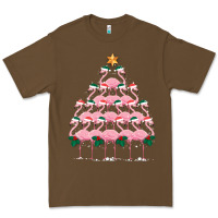 Cacao Christmas Tree Flamingo Premium Tee - Bettercallsaul