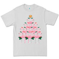 Dove Grey Christmas Tree Flamingo Premium Tee - Bettercallsaul