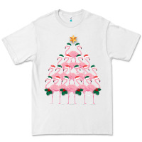 White Christmas Tree Flamingo Premium Tee - Bettercallsaul