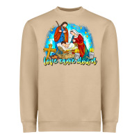 Mushroom Love Came Down Heavyweight Sweatshirt - CowhideDigitalArt