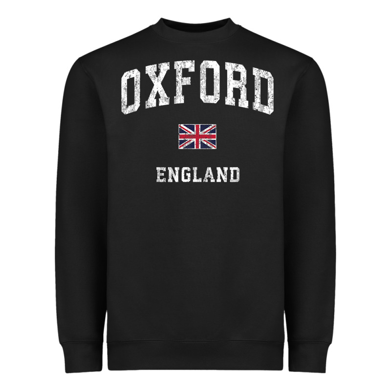 Oxford England Vintage Athletic Sports Design Heavyweight Sweatshirt by trangStudio | Teevron