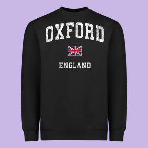 Oxford England Vintage Athletic Sports Design Heavyweight Sweatshirt Designed By Trangstudio