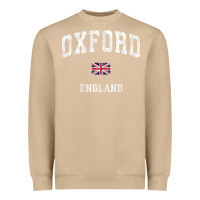 Mushroom Oxford England Vintage Athletic Sports Design Heavyweight Sweatshirt - trangStudio