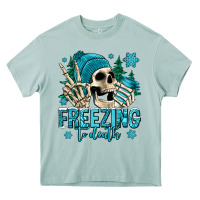 Arona freezing to death winter skull Heavy Core Tee - Jasminsmagicworld