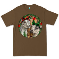 Cacao Baby Goats Christmas Premium Tee - RanaPortraitStore
