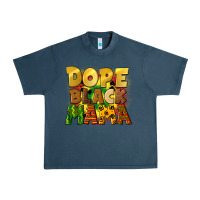 Midnight Navy dope black mama juneteenth Urban Heavy Tee - CowGirlArtShop