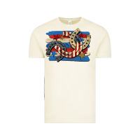Vintage Arctic 4th of july horseshoe Vintage Tee - CowGirlArtShop