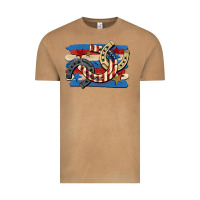 4th Of July Horseshoe Vintage Tee | Teevron