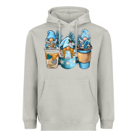 Moon Dust winter coffee gnome Heavyweight Hoodie - BarkalooDesign