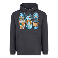 Smoke winter coffee gnome Heavyweight Hoodie - BarkalooDesign