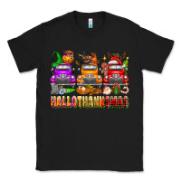 Black Hallothanksmas trucks Classic Tee - texasbilliewilder