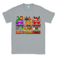 Heather Grey Hallothanksmas trucks Classic Tee - texasbilliewilder