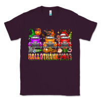 Plum Hallothanksmas trucks Classic Tee - texasbilliewilder