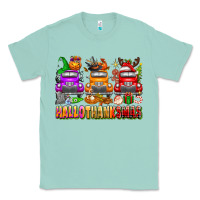 Seafoam Hallothanksmas trucks Classic Tee - texasbilliewilder