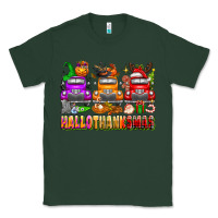 Sports Green Hallothanksmas trucks Classic Tee - texasbilliewilder