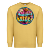 Antique Gold western groovy teachers aide Premium Sweatshirt - BarkalooDesign