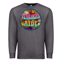 Charcoal Heather western groovy teachers aide Premium Sweatshirt - BarkalooDesign