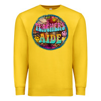Lemon western groovy teachers aide Premium Sweatshirt - BarkalooDesign