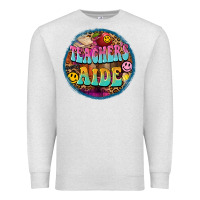 Oatmeal Heather western groovy teachers aide Premium Sweatshirt - BarkalooDesign