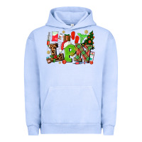 Pigment Grape Ice lpn christmas nurse with Urban Hoodie - AdoDesignShop