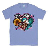 Colony Blue nurse hearts Classic Tee - Jasminsmagicworld