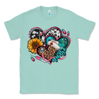 Seafoam nurse hearts Classic Tee - Jasminsmagicworld