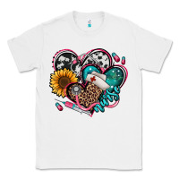 White nurse hearts Classic Tee - Jasminsmagicworld
