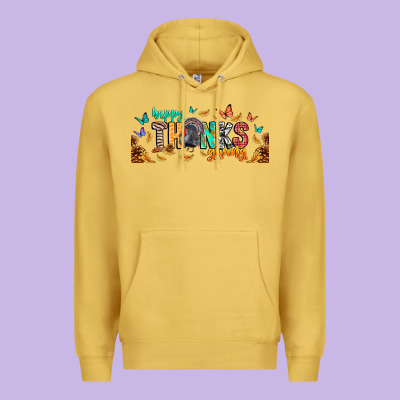 Happy Thanksgiving Premium Hoodie Designed By Cowhidedigitalart